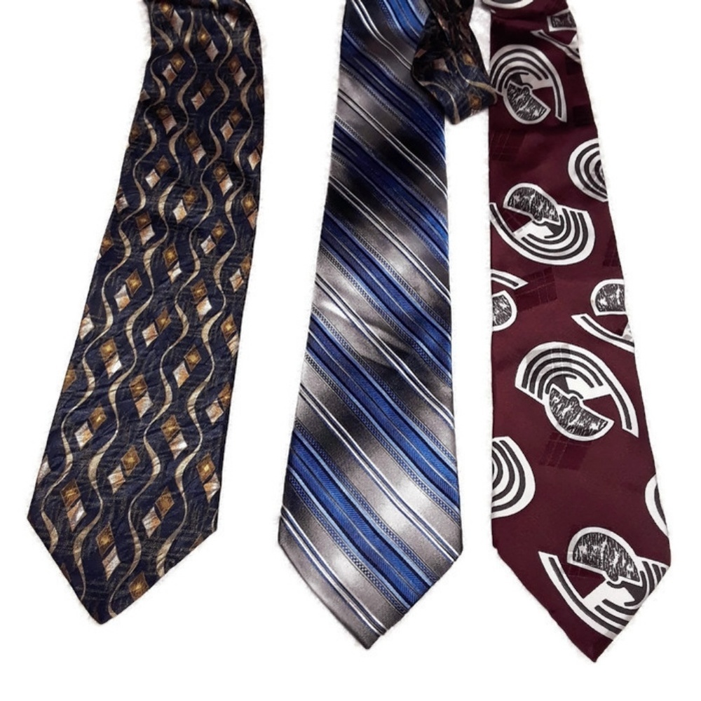 Bugatti ties Lot of 3